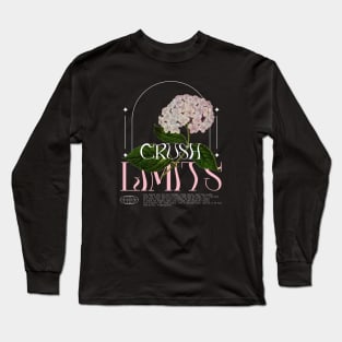 Crush Limits No Limits Wildflower Wild Flowers Floral Long Sleeve T-Shirt